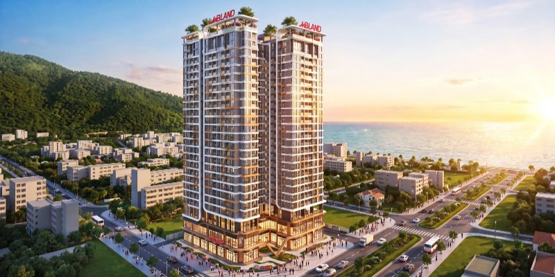 Phối cảnh The Camellia tại giao lộ Lê Văn Lương – Lê Đức Thọ